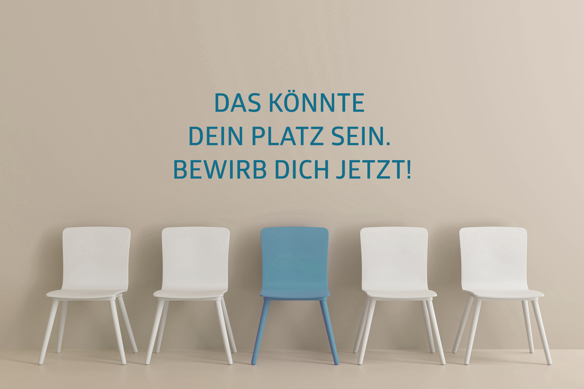 Freier Platz in unserem Team – das könnte dein Platz sein. Bewirb dich jetzt!